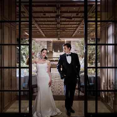 THE TENDER HOUSE(ザ テンダーハウス) 人気の会場入り口は先輩花嫁の人気のフォトスポット