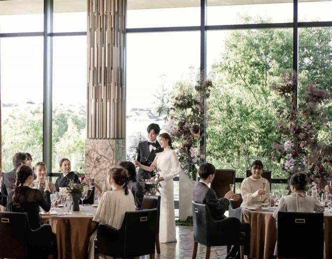 IRIS WATER TERRACE AYAMEIKE 披露宴会場