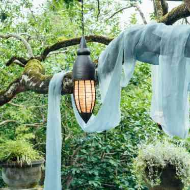 THE HILLTOP TERRACE NARA(ザ・ヒルトップテラス奈良) チュールを付けてナチュラルテイストにすることも可能