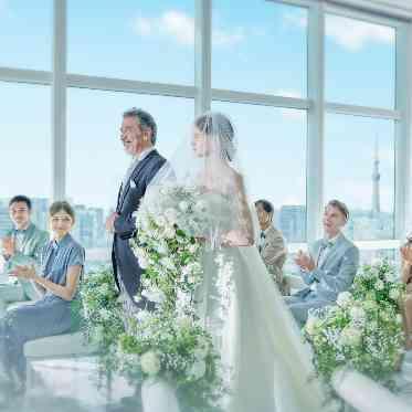 LUMIVEIL TOKYO(ルミヴェール東京) 東京の空に浮かんでいるような天空のチャペル