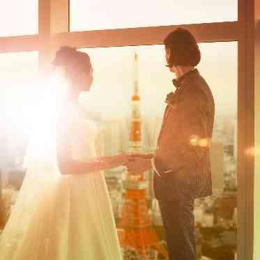 LUMIVEIL TOKYO(ルミヴェール東京) 記念日ディナーの後は、家族写真をとることも可能。