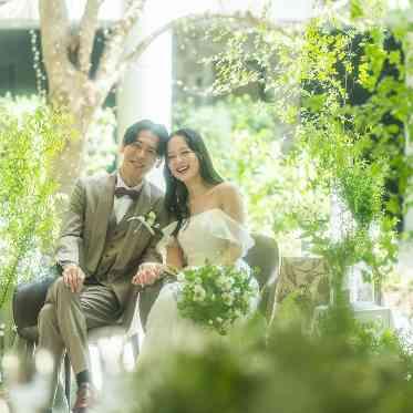 パラッツォ ドゥカーレ 麻布/エスクリウェディング 都心を感じさせないナチュラルな空間