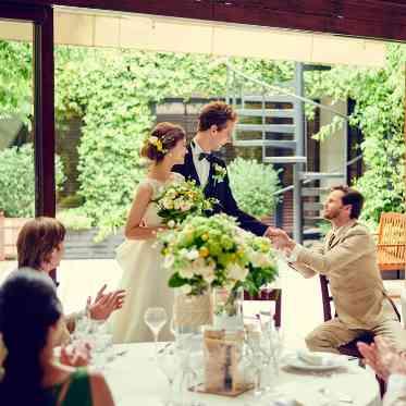 パラッツォ ドゥカーレ 麻布 ゲストと距離感も近く感謝の気持ちが伝えやすいと、卒花からも好評◎