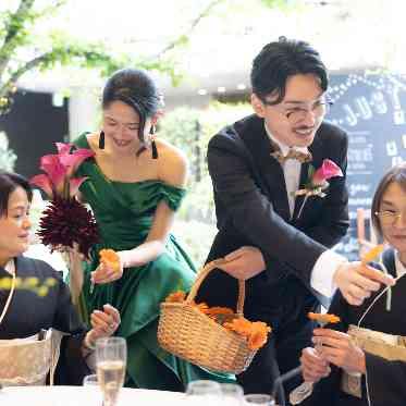 パラッツォ ドゥカーレ 麻布 【Real Wedding Story】ラ　テラッツァ