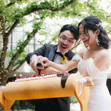 パラッツォ ドゥカーレ 麻布 【Real Wedding Story】ラ テラッツァ