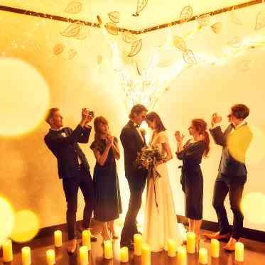 パラッツォ ドゥカーレ 麻布 雨天時でも屋内で幻想的な写真を残せるフォトスポットを沢山ご用意しています