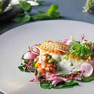 パラッツォ ドゥカーレ 麻布 素材の鮮度や見た目にもこだわりぬいた料理でおもてなし