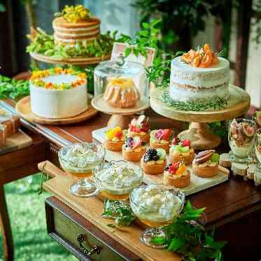 パラッツォ ドゥカーレ 麻布 ゲストの心をくすぐるカラフルなドリンクやデザートでゲストをもてなそう