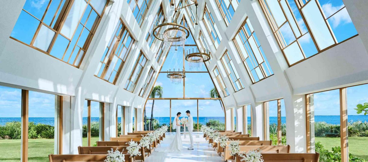 ザ・ギノザ・リゾート 美らの教会/アールイズ・ウエディング 挙式会場