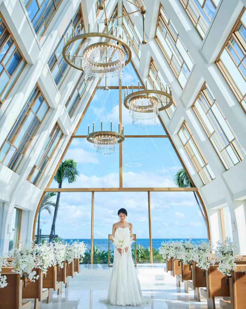 ザ・ギノザ・リゾート 美らの教会/アールイズ・ウエディング 挙式会場