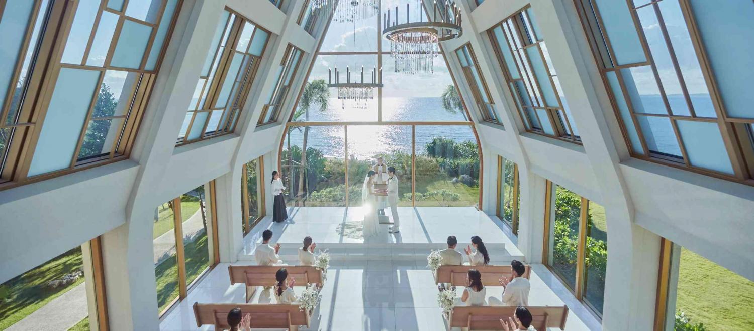 ザ・ギノザ・リゾート 美らの教会/アールイズ・ウエディング 挙式会場