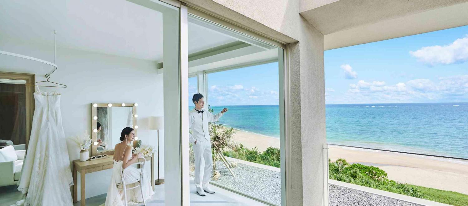 ザ・ギノザ・リゾート 美らの教会/アールイズ・ウエディング ロビー・控室