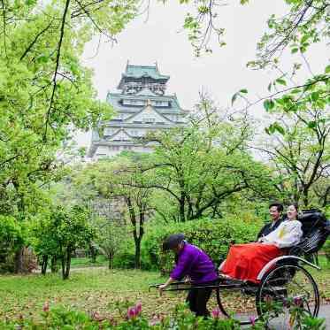 大阪城西の丸庭園 大阪迎賓館 .