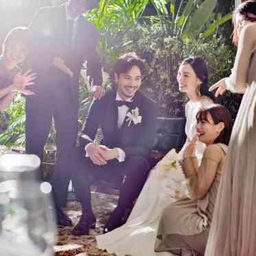 大阪城西の丸庭園 大阪迎賓館 ゲストの笑顔に囲まれた幸せな時間