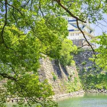 大阪城西の丸庭園 大阪迎賓館 夏を爽やかに演出する庭園いっぱいの緑