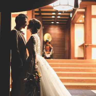 大阪城西の丸庭園 大阪迎賓館 夜になると一層クラシカルに