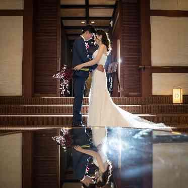 大阪城西の丸庭園 大阪迎賓館 モダンな空間で特別な写真を