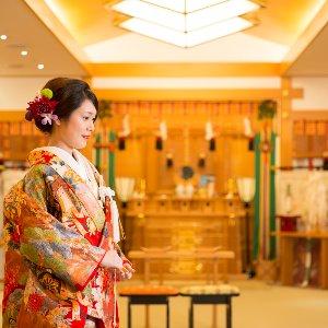第一ホテル東京 縁結びで名高い出雲大社の御祭神を祀る神前式場。