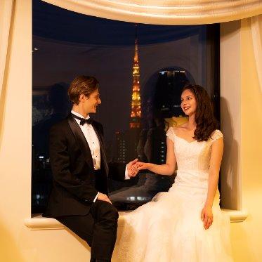 第一ホテル東京 東京タワーを望む、プルミエールスイート。結婚式翌日も余韻を感じることができる