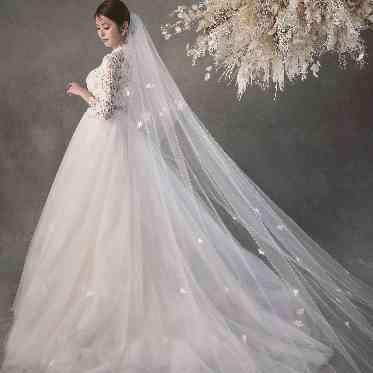 アールベルアンジェ奈良 【EVA:エヴァ】クラシカルな印象のロングスリーブ付きウェディングドレス