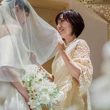 インフィニート 名古屋<エルフラットグループ> 母から娘への想いが込められたヴェールダウン