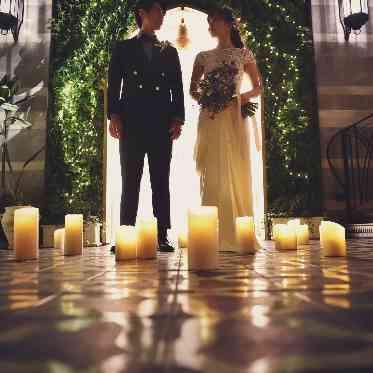 インフィニート 名古屋<エルフラットグループ> ナイトウエディングはロマンティックに演出