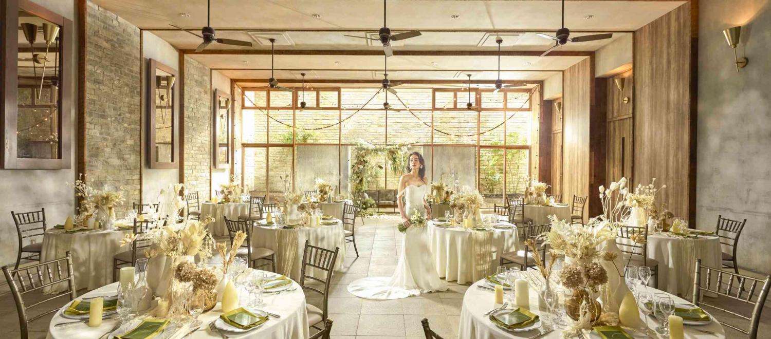 Things Aoyama Organic Garden. dth 披露宴会場