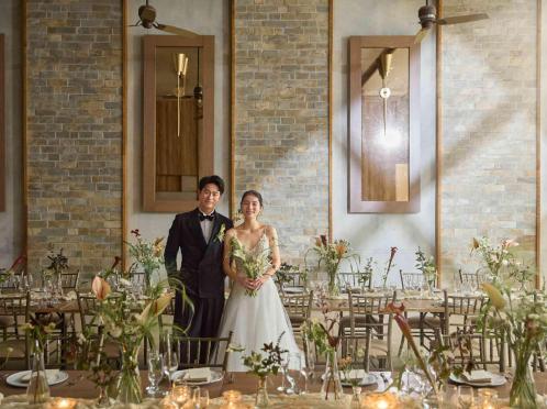 Things Aoyama Organic Garden. dth 披露宴会場