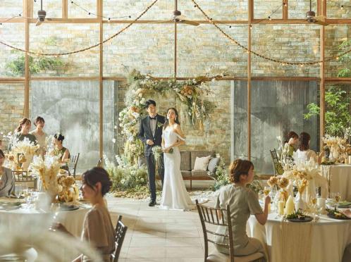 Things Aoyama Organic Garden. dth 披露宴会場
