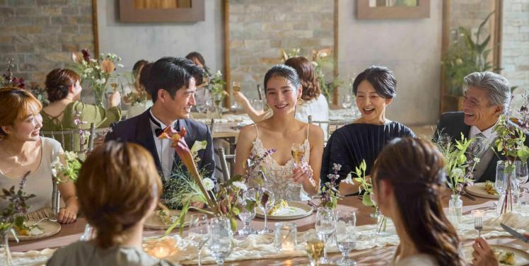 Things Aoyama Organic Garden. dth 披露宴会場