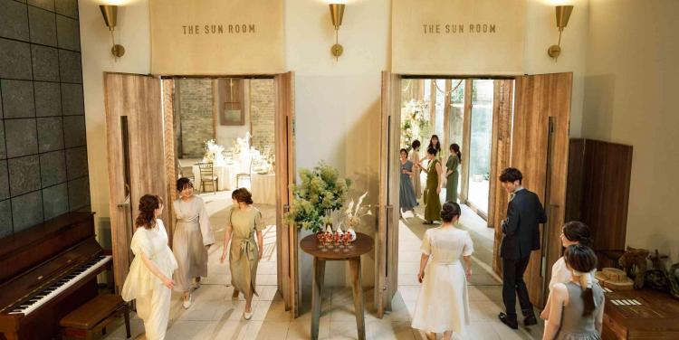 Things Aoyama Organic Garden. dth 披露宴会場