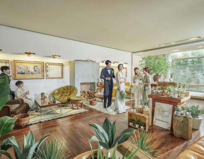 Things Aoyama Organic Garden. dth ロビー・控室