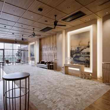 ノートルダム横浜みなとみらい/FIVESTAR WEDDING 広く柔らかかなベージュトーンのサブルーム。もちろんオーシャンビュー!貸切に☆