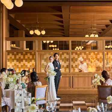 ノートルダム横浜みなとみらい/FIVESTAR WEDDING オープンキッチン