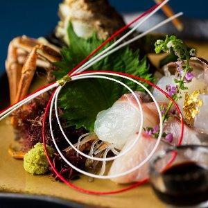 御造りの盛合わせ