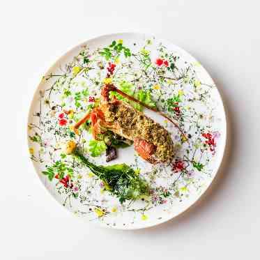 Fish ロブスターのスパイスバター焼き