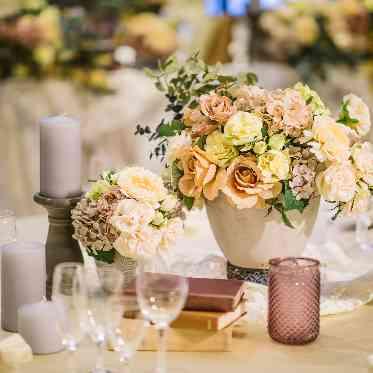 Socia21(ソシア21) 装花やキャンドルなど自由にコーディネート♪