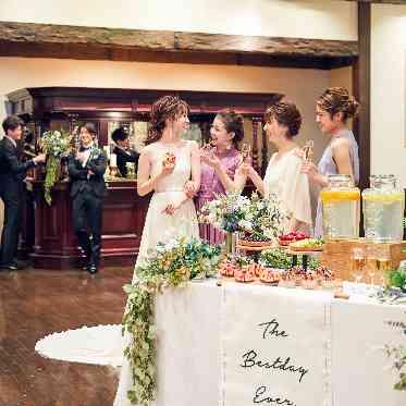 Socia21(ソシア21) 専用ホワイエでデザートビュッフェ♪