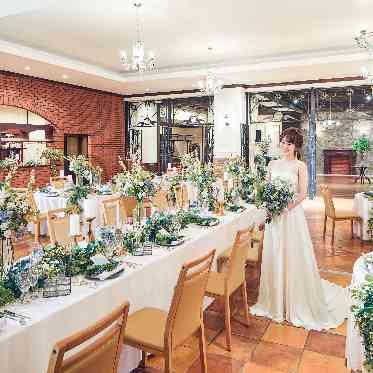 Socia21(ソシア21) 今流行りのボタニカル調な会場コーディネート!