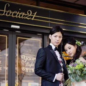 Socia21(ソシア21) 正面入り口での1ショット!