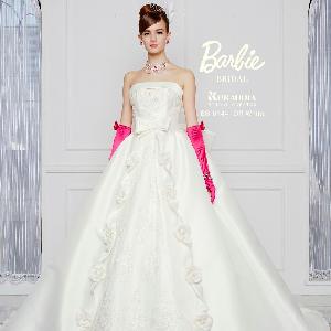 ≪Barbie≫最先端の可愛らしさと遊び心あふれるデザインで花嫁の夢を叶えてくれ