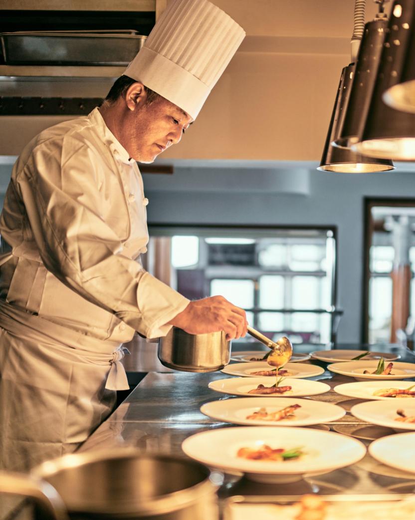 指帆亭 Shihantei Pine Tree Resort 料理