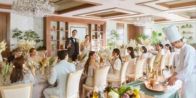 ラグナヴェール スカイテラス 披露宴会場の写真2