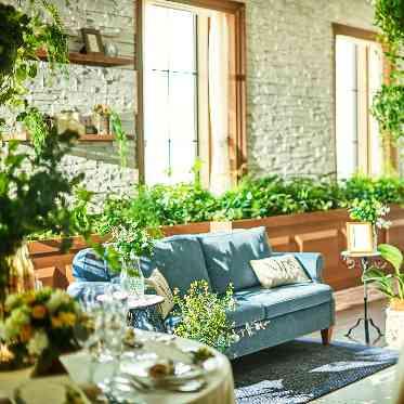 ラグナヴェール スカイテラス/エスクリウェディング 室内なので天候に左右されないのが安心