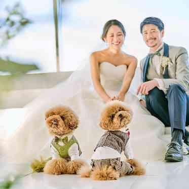 THE SURF OCEAN TERRACE(ザ サーフ オーシャン テラス) ワンちゃんと一緒に挙式も可能♪