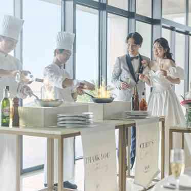 THE SURF OCEAN TERRACE(ザ サーフ オーシャン テラス) 出来立てのお料理をご提供