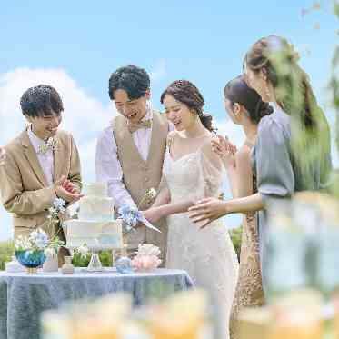 THE SURF OCEAN TERRACE(ザ サーフ オーシャン テラス) オリジナルケーキでおふたりらしさを楽しめる