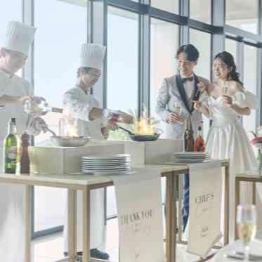 THE SURF OCEAN TERRACE(ザ サーフ オーシャン テラス) 出来立てのお料理をご提供