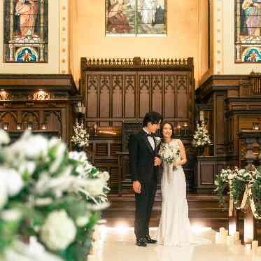 アルカーサル迎賓館 川越 チャペル「セント・ラファエルチャーチ」で叶える誓いの瞬間