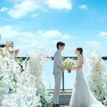 アヴァンセ リアン 大阪 テラス挙式